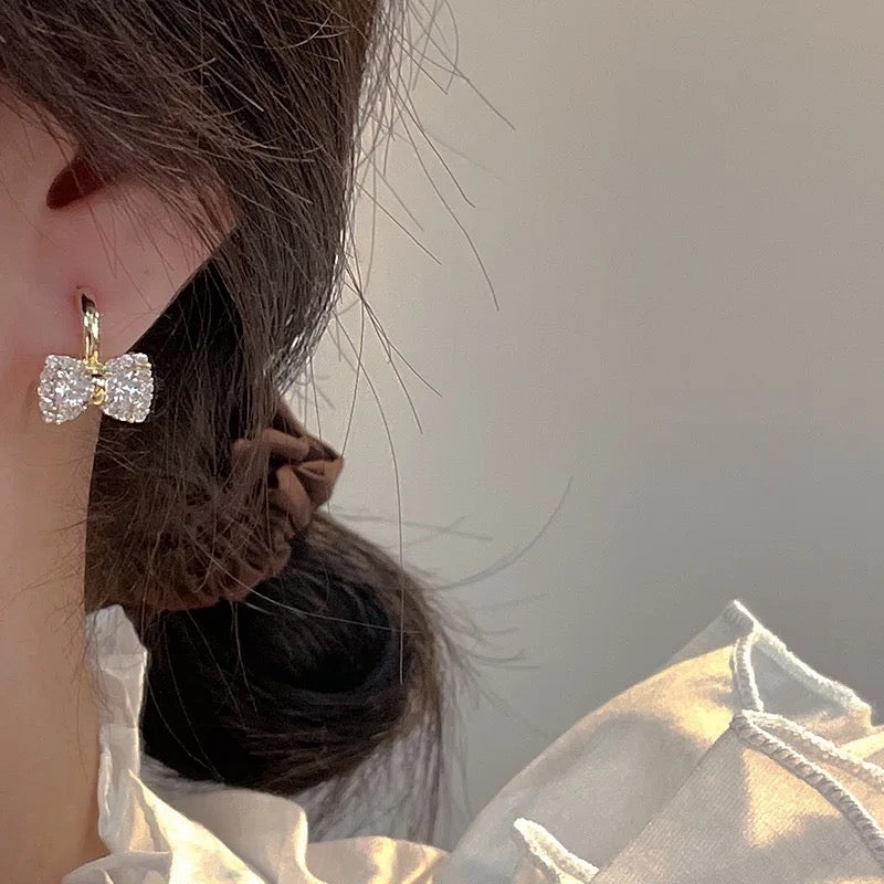 Elegant Bow Earrings