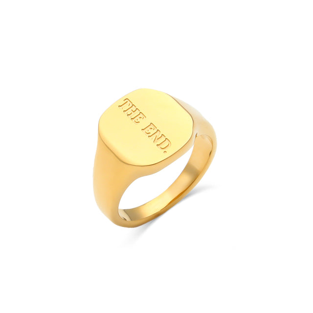 Engraved Message Rings